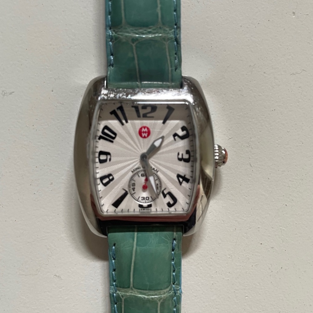 MICHELE Vintage Mini Urban Stainless Steel and Quartz Watch.